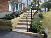 Stairwell Installation & Landscaping Ithaca, NY